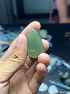 湖水绿福在眼前佛公吊坠